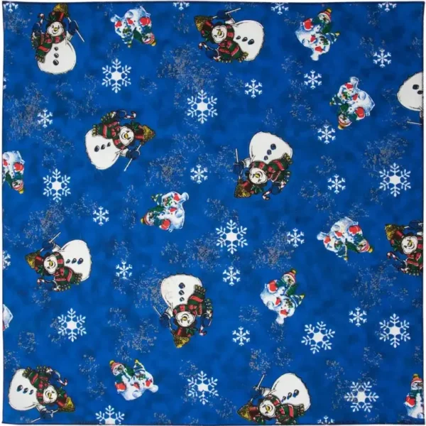 Snowmen - Royal Bandana - 22x22 Inch