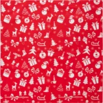 Christmas Surprises Red Bandana - Festive USA-Made Accessory