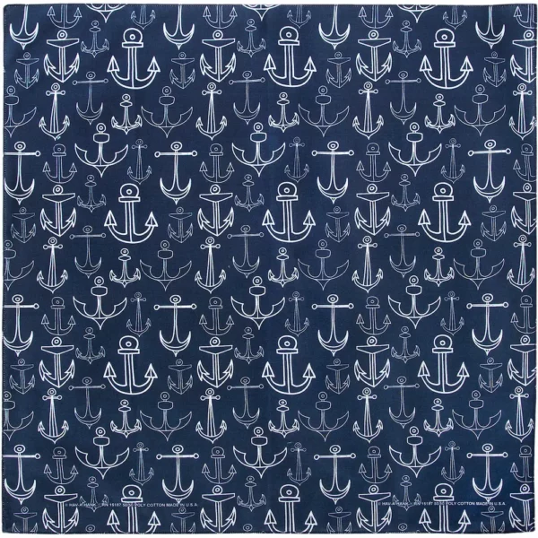 Anchors Away - Navy Bandana
