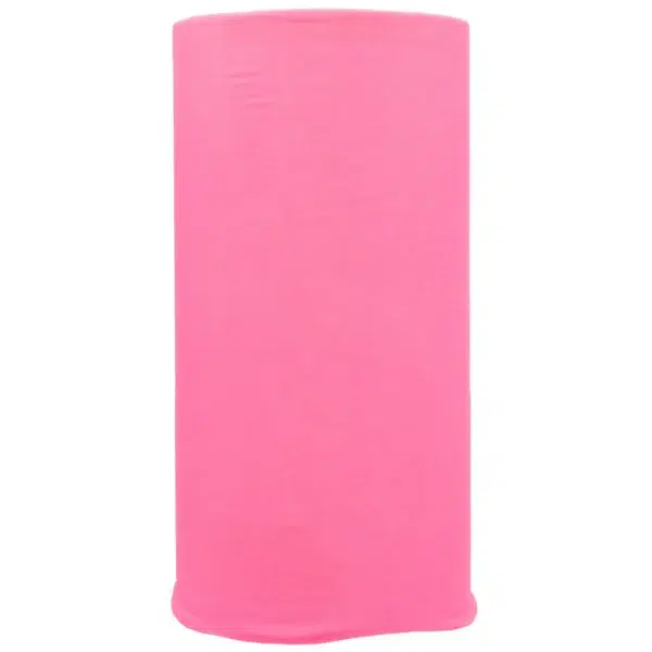 Solid Color Tube Headband - 12 pieces, Pink