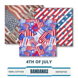 4th of July Bandanas
