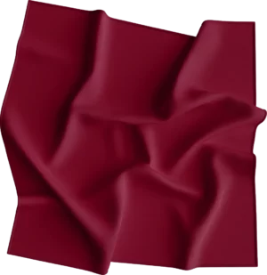 Burgundy Solid Color Bandana - Imported - 100% Cotton - 18" X 18" - 1 Piece