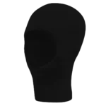 Black One Hole Ski Mask Super Stretch - 1 piece