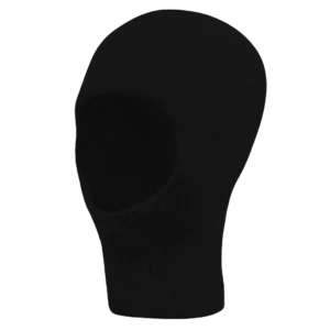 Black One Hole Ski Mask Super Stretch - 1 piece