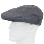 Dark Grey Wool Blend Ivy Cap - Mixed Sizes - Dozen - 12 pieces