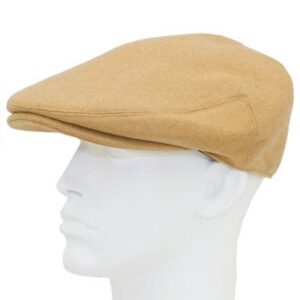 Khaki Wool Blend Ivy Cap - Extra Large - 1 piece