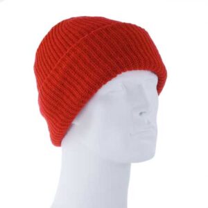 Red Value Knit Ski Hat - Made in USA - 1 piece