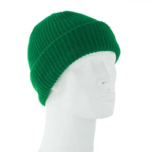 Kelly Green Value Knit Ski Hat - Made in USA - 12 pieces