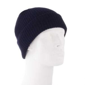 Navy Blue Value Knit Ski Hat - Made in USA - 1 piece