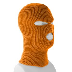 Athletic Gold Superstretch Full Face Ski Mask - Made in USA - 1 piece