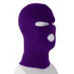 Purple / Grape Superstretch Full Face Ski Mask - Made in USA - 12 pieces