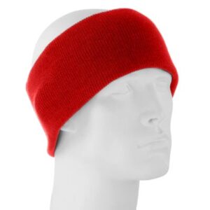Red Stretch Headband - Made in USA - 1 piece
