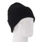 Black Thinsulate Ski Hat - 40 gram - Made in USA - 1 piece