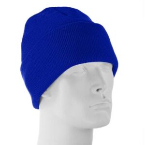 Royal Blue Thinsulate Ski Hat - 40 gram - Made in USA - 1 piece