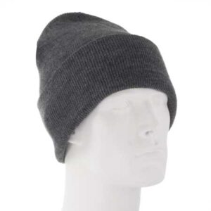 Charcoal Grey Thinsulate Ski Hat - 40 gram - Made in USA - 1 piece