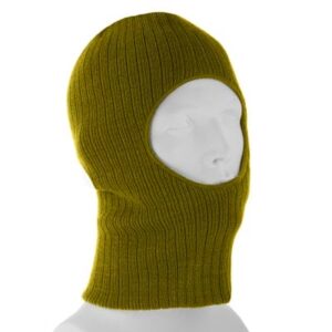 Olive Green One Hole Thinsulate Facemask - Made in USA - 144pcs - Case