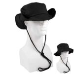 Black Safari Hat - Mixed Sizes - Dozen - 12 pieces