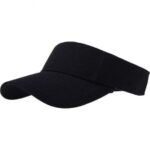 Black Sun Visor Hat - 1 piece