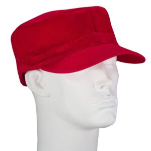 Red Army Hat - Mixed Sizes - Dozen - 12pcs - MIXED SIZES - One Dozen