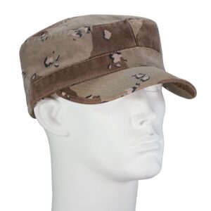 Desert Camo Army Hat - Mixed Sizes - Dozen - 12pcs - MIXED SIZES - One Dozen