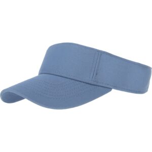 Light Blue Sun Visor Hat - 1 piece