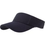 Navy Blue Sun Visor Hat - 12 pieces