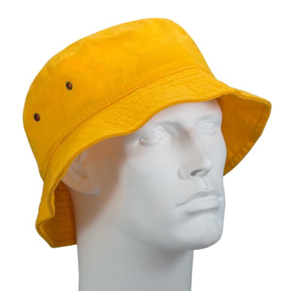 Gold Bucket Hat - Mixed Sizes - Dozen - 12 pieces