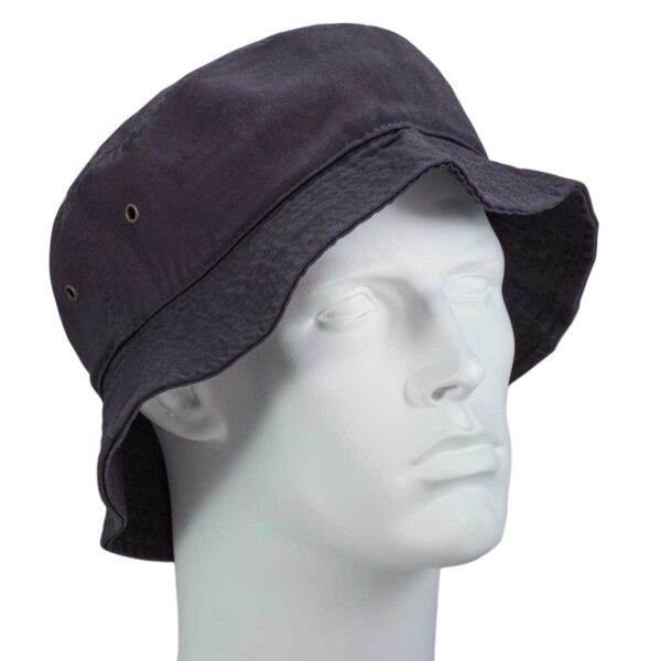 Charcoal Grey Bucket Hat - Mixed Sizes - Dozen - 12 pieces