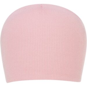 Solid Color Beanie Winter Hat - Light Pink, 1 piece