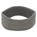 Light Grey Heather Stretch Headband - Made in USA - 1 piece