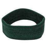 Hunter Green Stretch Headband - Made in USA - 1 piece
