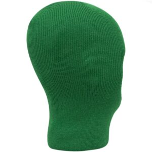 Kelly Green One Hole Thinsulate Facemask - Made in USA - 144pcs - Case