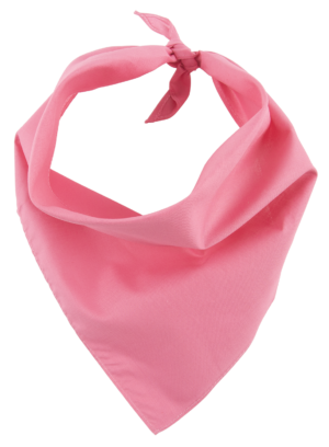 Pet Triangle Solid Bandana 1 piece HotPink 22 x 22