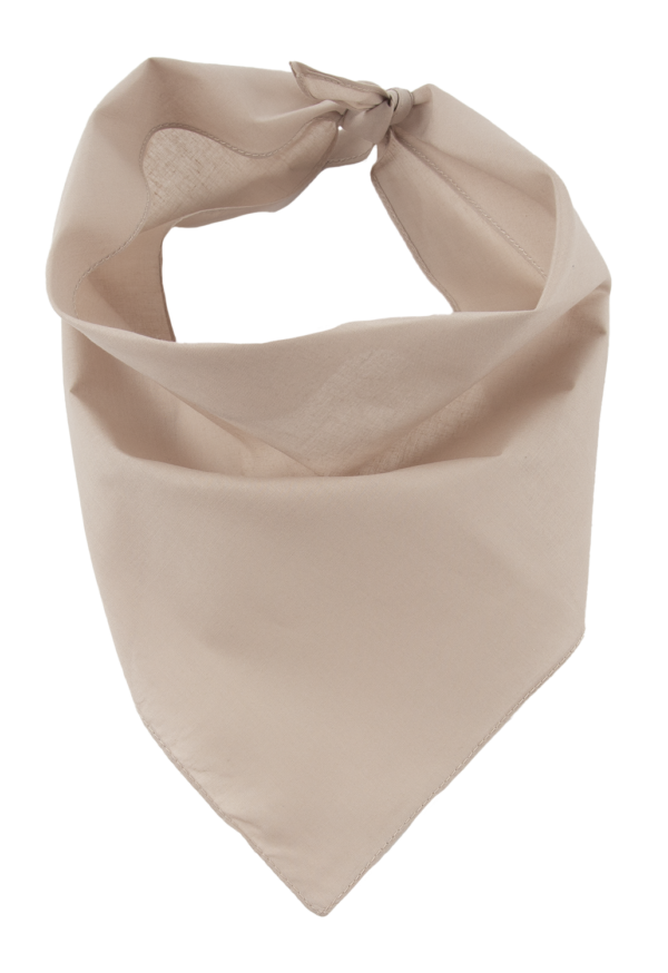Pet Triangle Solid Bandana, Imported, 100% Cotton