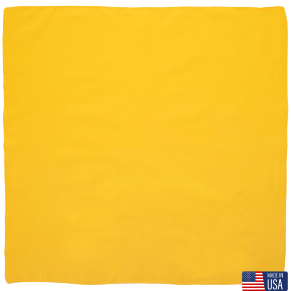 USA Made Solid Color Bulk Bandanas, 100% Cotton