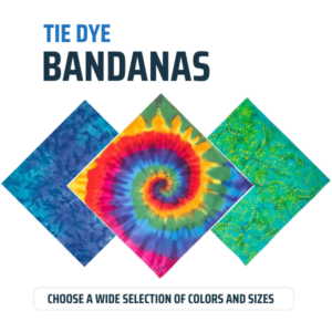 Tie Dye Bandanas