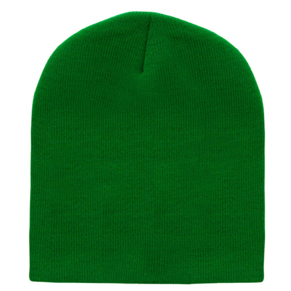 Solid Color Beanie Winter Hat - Kelly Green, 1 piece