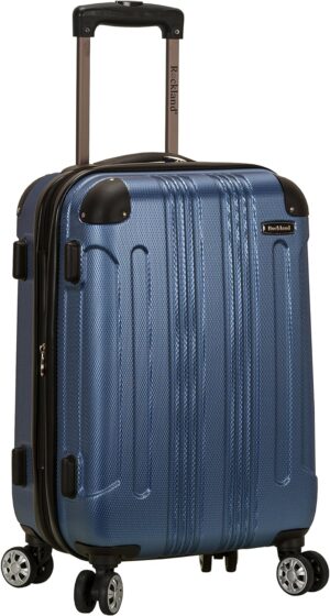 London Hardside Spinner Wheel Luggage, Turquoise, 3-Piece Set 20/24/28 - Blue, Carry-On 20-Inch
