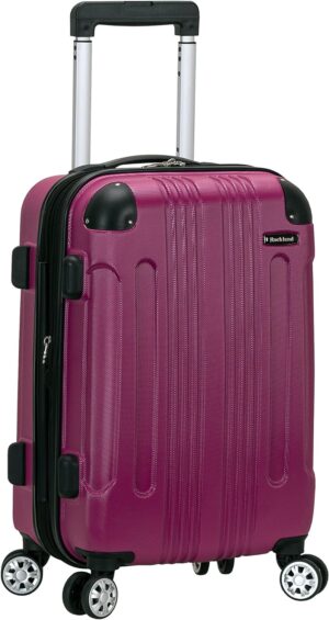 London Hardside Spinner Wheel Luggage, Turquoise, 3-Piece Set 20/24/28 - Magenta, Carry-On 20-Inch