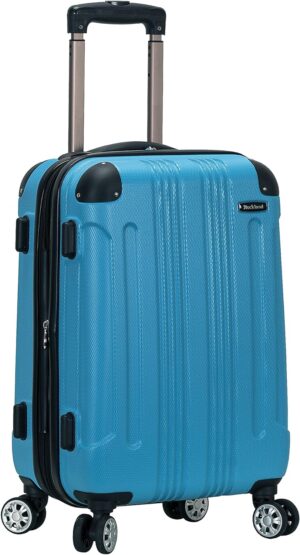 London Hardside Spinner Wheel Luggage, Turquoise, 3-Piece Set 20/24/28 - Turquoise, Carry-On 24