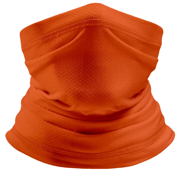 Solid Color Tube Headband - 12 pieces, Orange