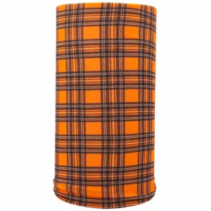 Plaid Tube Headband - 600pcs/Case, Orange