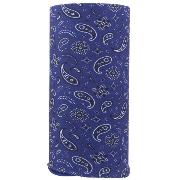 All Over Paisley Neck Gaiter - 12 pieces, Navy Blue