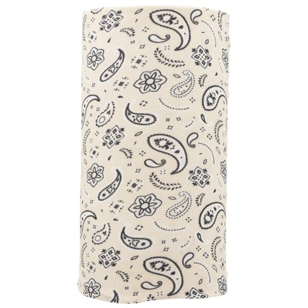 All Over Paisley Neck Gaiter - 1 piece, Natural
