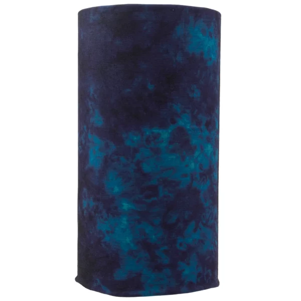 Tie Dye Neck Gaiter - 12 pieces, Navy Blue