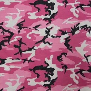 Pink Camo Bandana - 27" x 27", 12 pieces