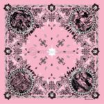 Jesus Christ - Christian Bandana - Light Pink - 22x22 Inch - 22" x 22", 600pcs/Case