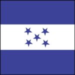 Honduras Flag - 22x22 Inch - 22" x 22", 12 pieces