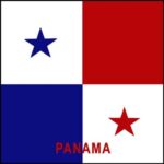 Panama Flag Bandana - 22x22 Inch - 22" x 22", 600pcs/Case