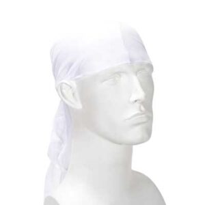 Du-Rag - White, 12 pieces